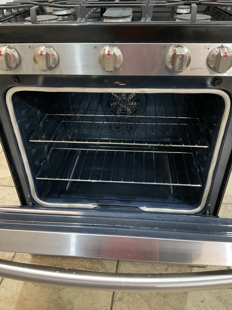 Samsung Used Natural Gas Stove 30inches (Stainless Steel) 