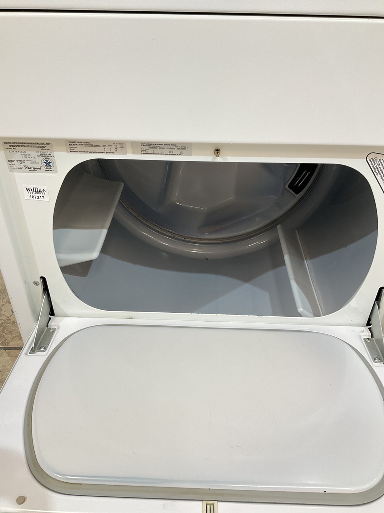 Whirlpool Used Natural Gas Dryer 29inches (White)