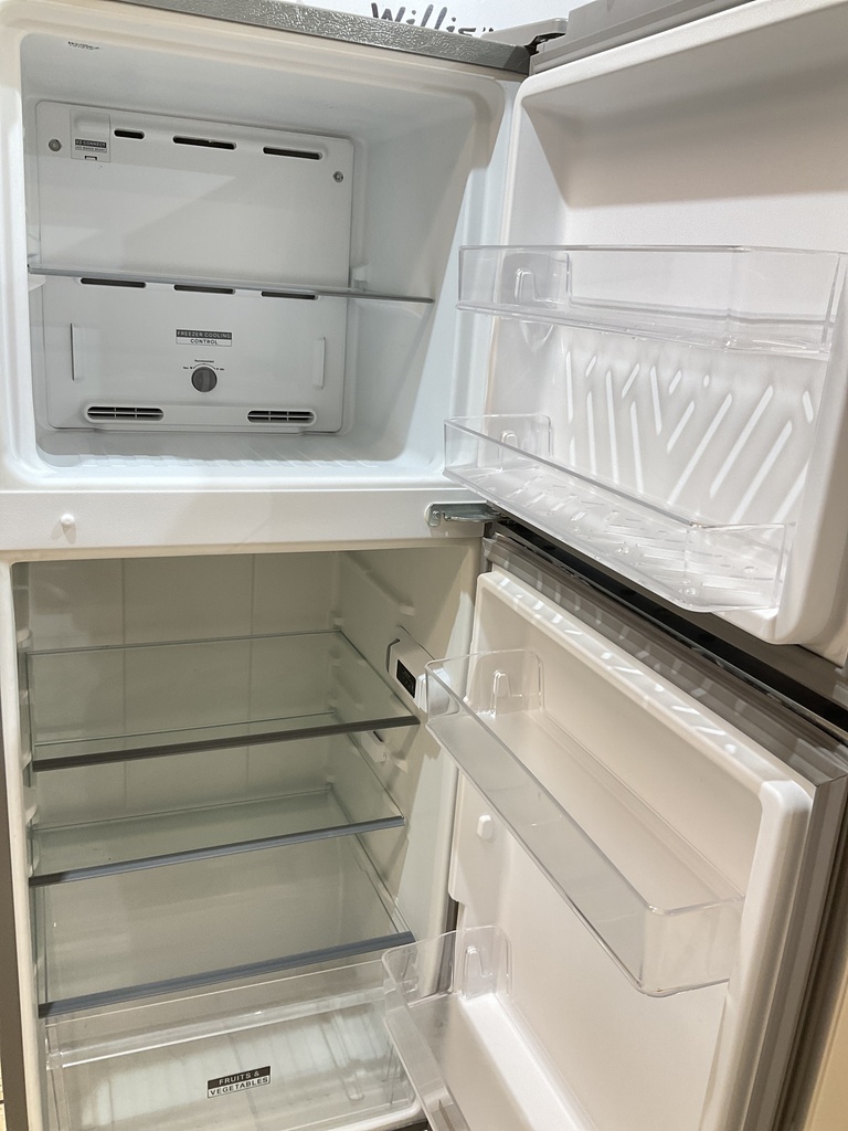 Frigidaire Used Refrigerator Top and Bottom 24x61 (Stainless Steel) 