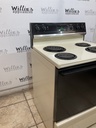 Hotpoint Used Electric Stove 30inches (Bisque/black) 