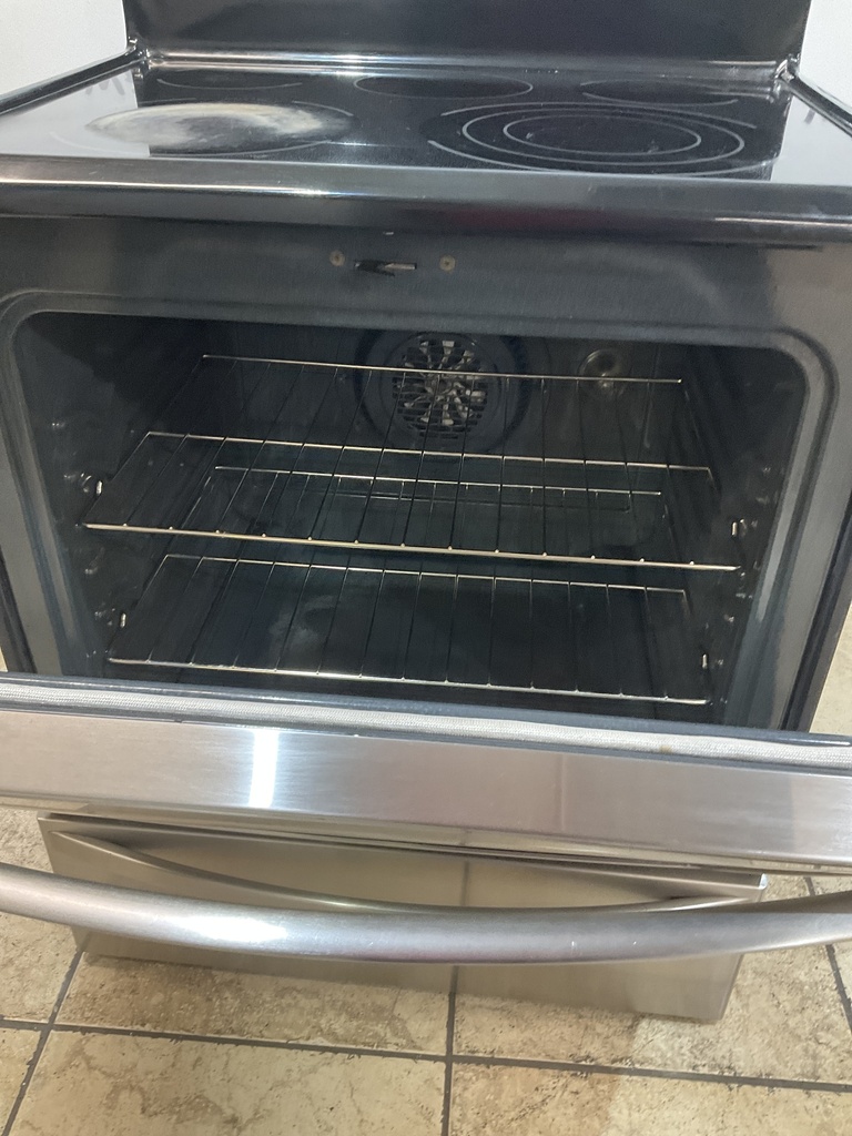 Kenmore Used Electric Stove 220volts (40/50 AMP) 30inches {no cord} (stainless steel) 