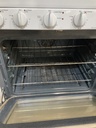 Ge Used Natural Gas Stove Double Oven 30inches (White) 