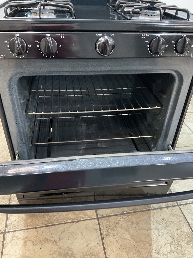 Hotpoint Used Natural Gas Stove 30inches (black) 