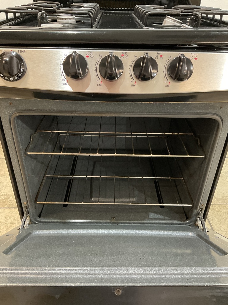 Ge Used Natural Gas Stove 24inches (Stainless Steel) 