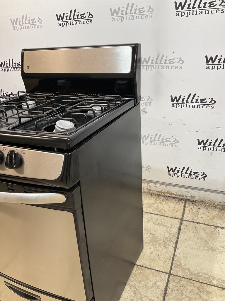 Ge Used Natural Gas Stove 24inches (Stainless Steel) 