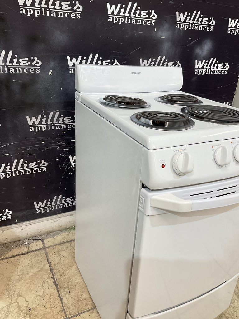 Hotpoint Used Electric Stove 220volts (40/50 AMP) 20inches {no cord} (White)