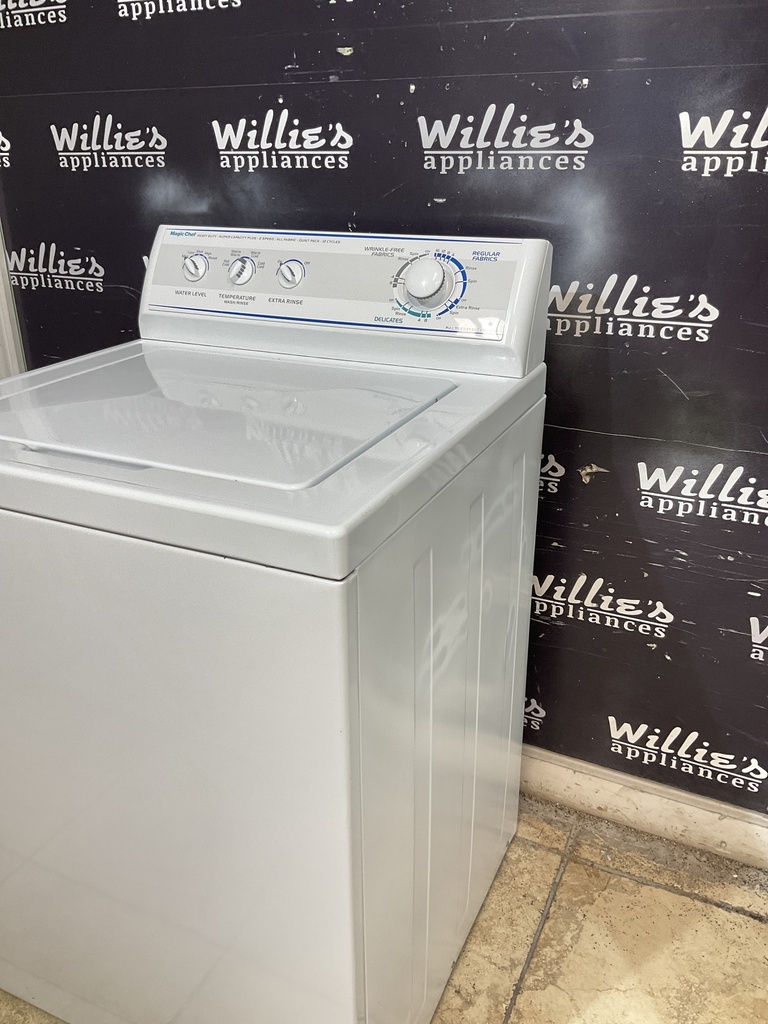 Magic Chef Used Washer Top-load 27inches (White)