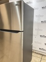 Frigidaire Used Refrigerator Top and Bottom 30x66 (Stainless Steel)