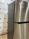 Frigidaire Used Refrigerator Top and Bottom 30x66 (Stainless Steel)