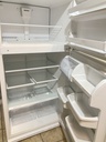 Whirlpool Used Refrigerator Top and Bottom 33x66 1/2” (White) 