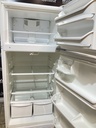 White Westinghouse Used Refrigerator Top and Bottom 30x66 1/2” (White) 