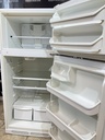 Frigidaire Used Refrigerator Top and Bottom 28x65 (White)