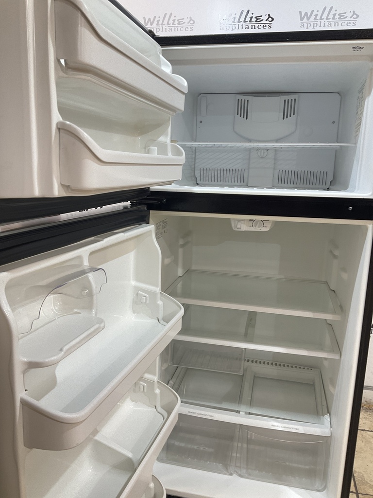 Frigidaire Used Refrigerator Top and Bottom 30x66 (Stainless Steel)
