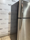 Frigidaire Used Refrigerator Top and Bottom 30x66 (Stainless Steel) 