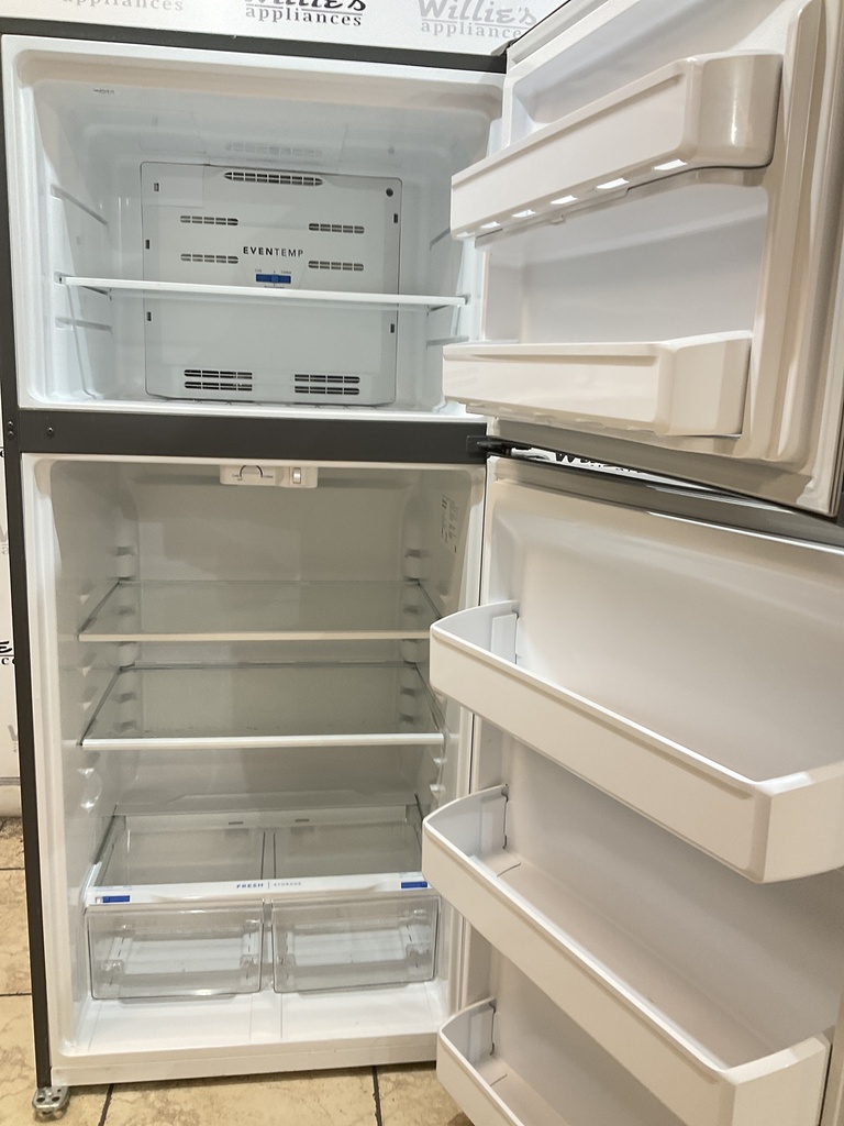 Frigidaire Used Refrigerator Top and Bottom 30x66 (Stainless Steel) 