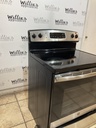 Ge Used Electric Stove 20volts (40/50 AMP) 30inches {no cord} (stainless steel)
