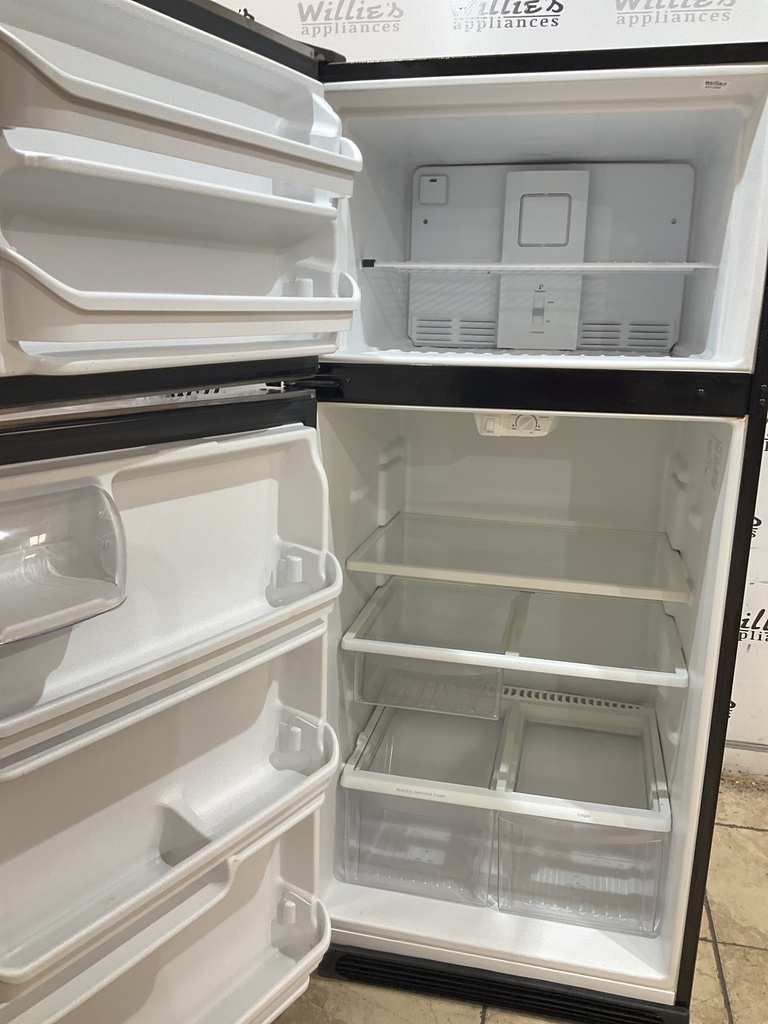 Frigidaire Used Refrigerator Top and Bottom 30x66 (stainless steel) 