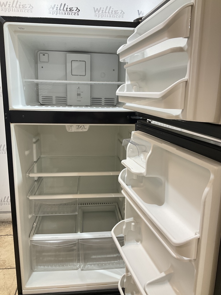 Frigidaire Used Refrigerator Top and Bottom 30x66 (Stainless Steel) 