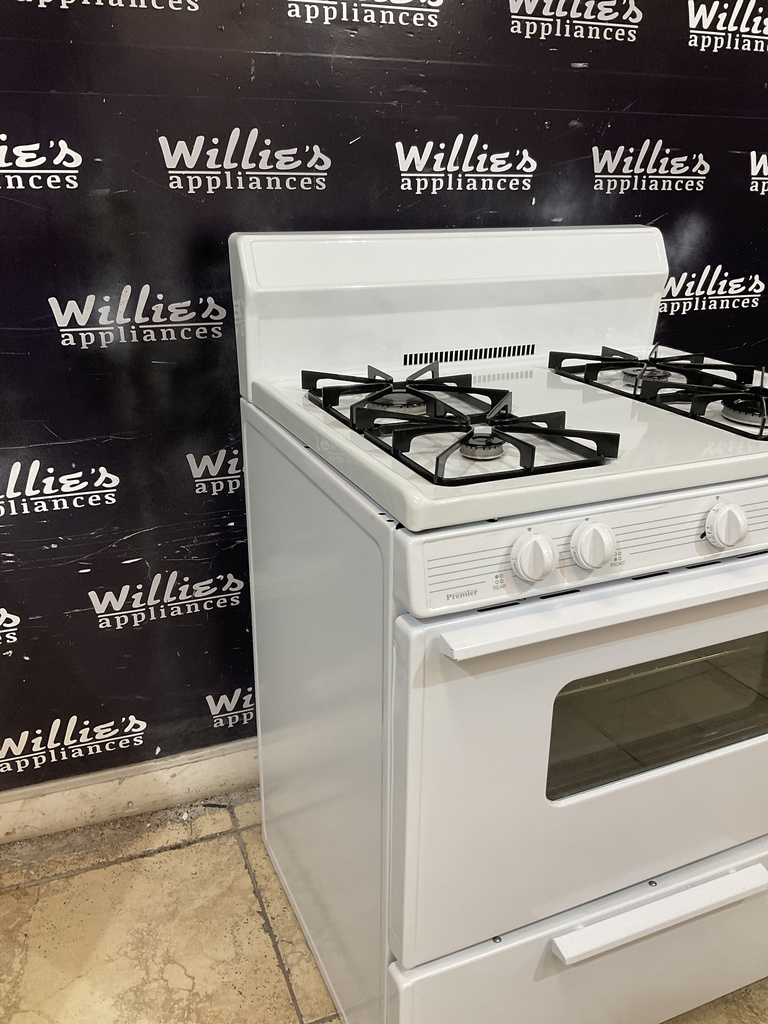 Premier Used Natural Gas Stove 30inches (White) 
