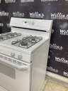 Hotpoint Used Natural Gas Stove 30inches (white) 