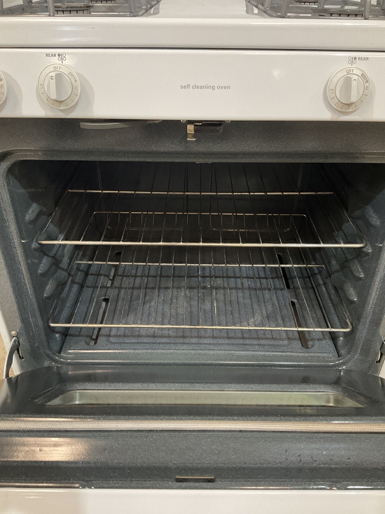 Hotpoint Used Natural Gas Stove 30inches (white) 