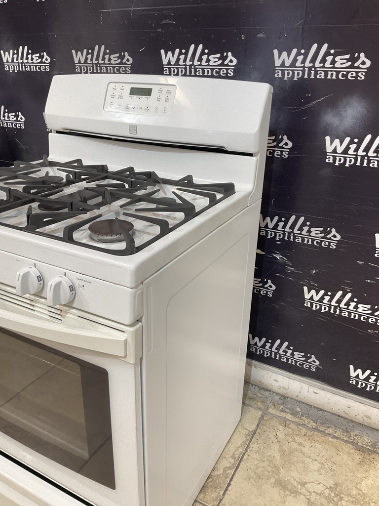 Kenmore Used Natural Gas Stove 30inches (white) 