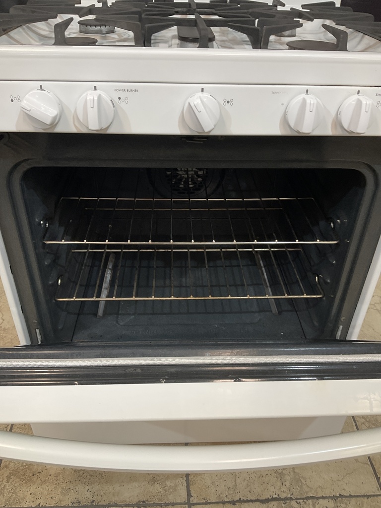 Kenmore Used Natural Gas Stove 30inches (white) 