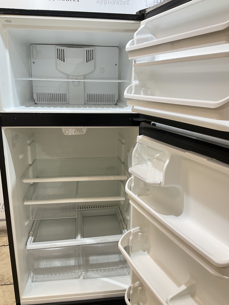 Frigidaire Used Refrigerator Top and Bottom 30x66 (Stainless Steel) 