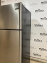 Frigidaire Used Refrigerator Top and Bottom 30x66 (Stainless Steel) 