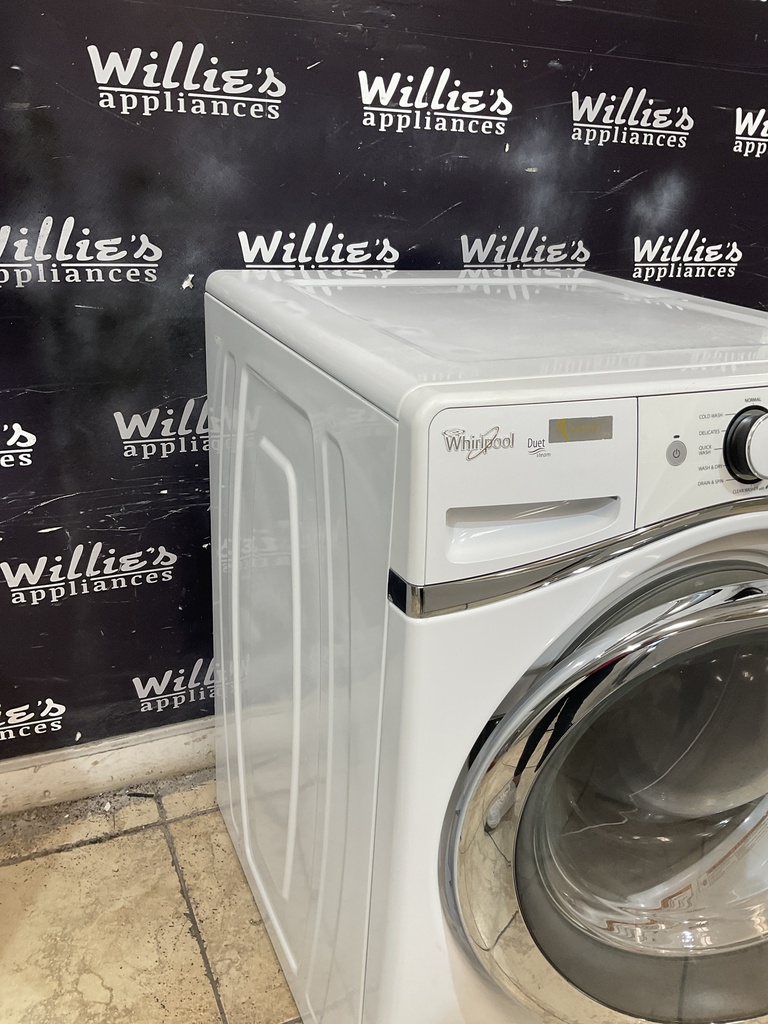 Whirlpool Used Washer Front-load 27inches (white) 