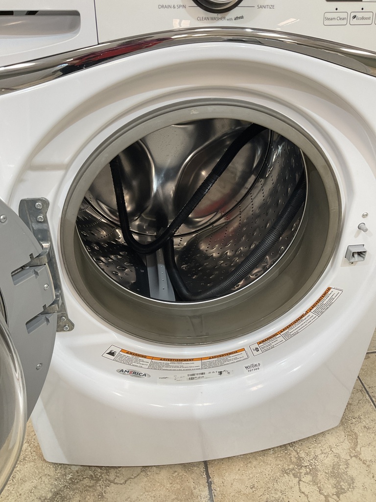 Whirlpool Used Washer Front-load 27inches (white) 