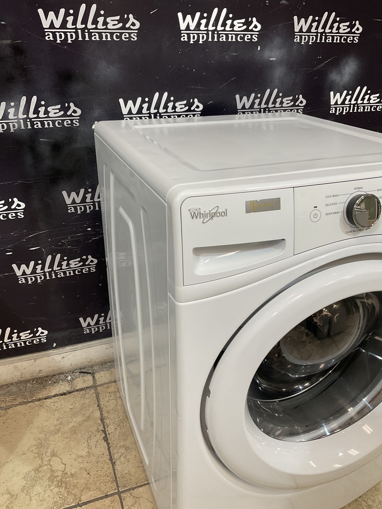Whirlpool Used Washer Front-load 27inches (white) 