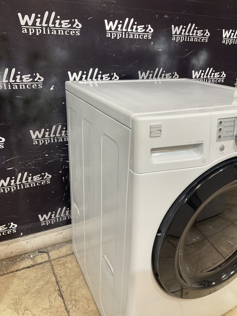 Kenmore Used Washer Front-load 27inches (white) 