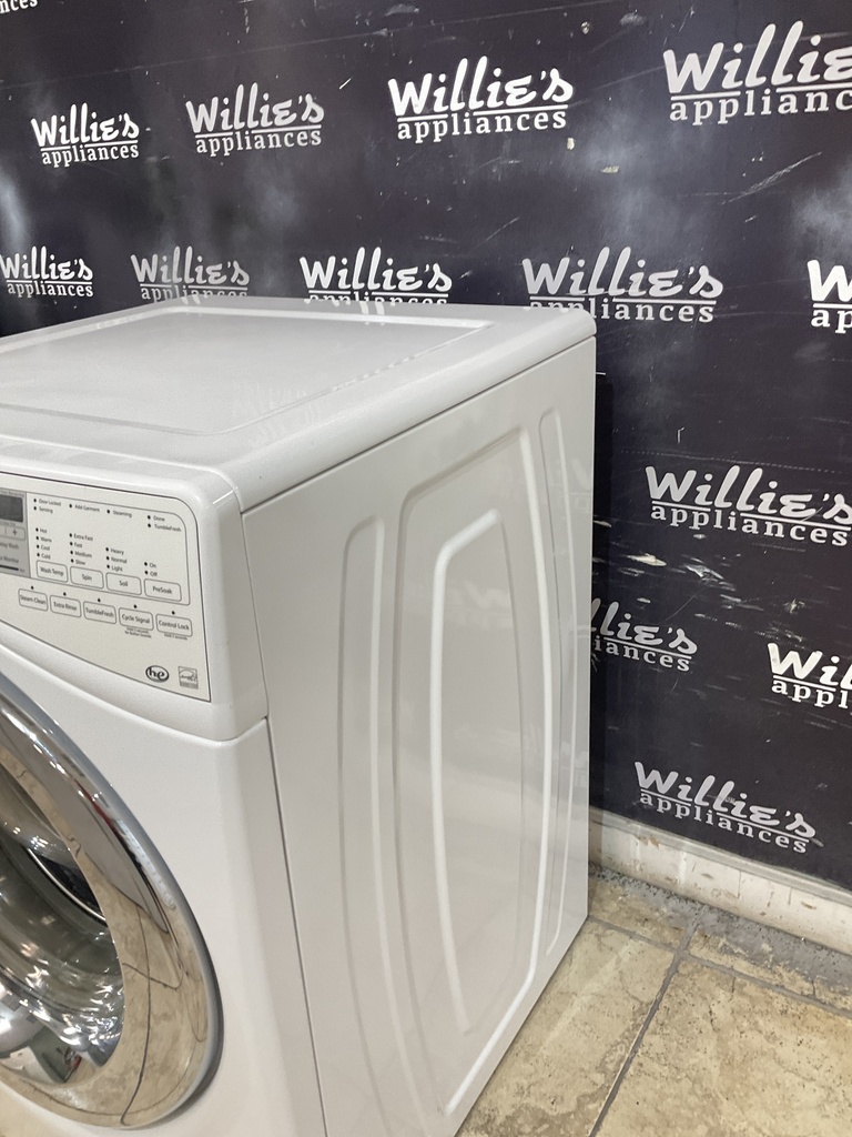Whirlpool Used Washer Front-load 27inches (white) 