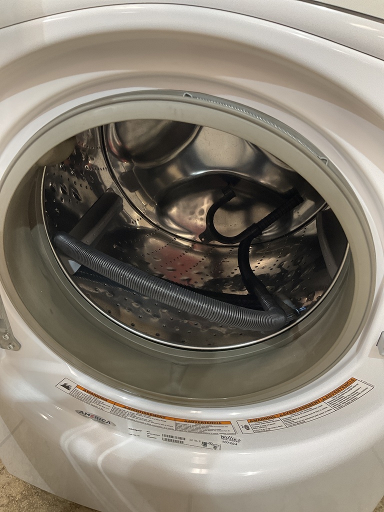 Whirlpool Used Washer Front-load 27inches (white) 
