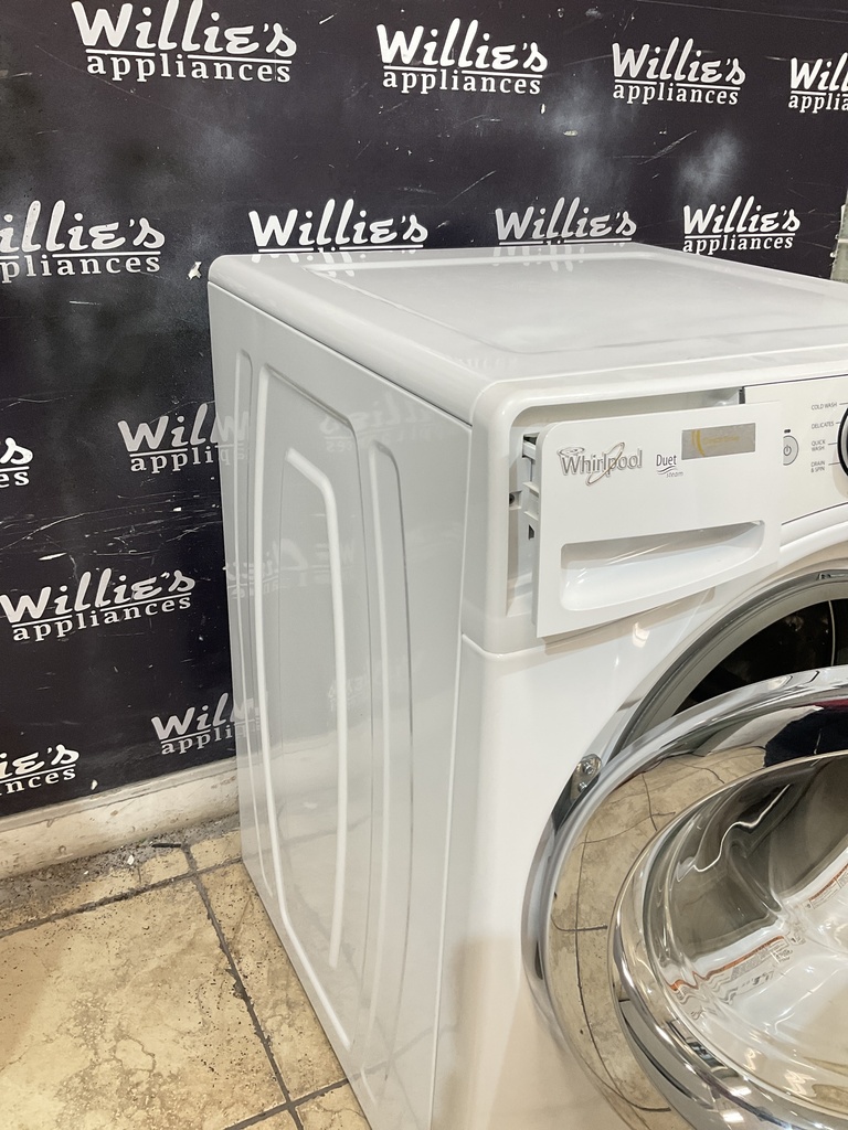 Whirlpool Used Washer Front-load 27inches (white) 