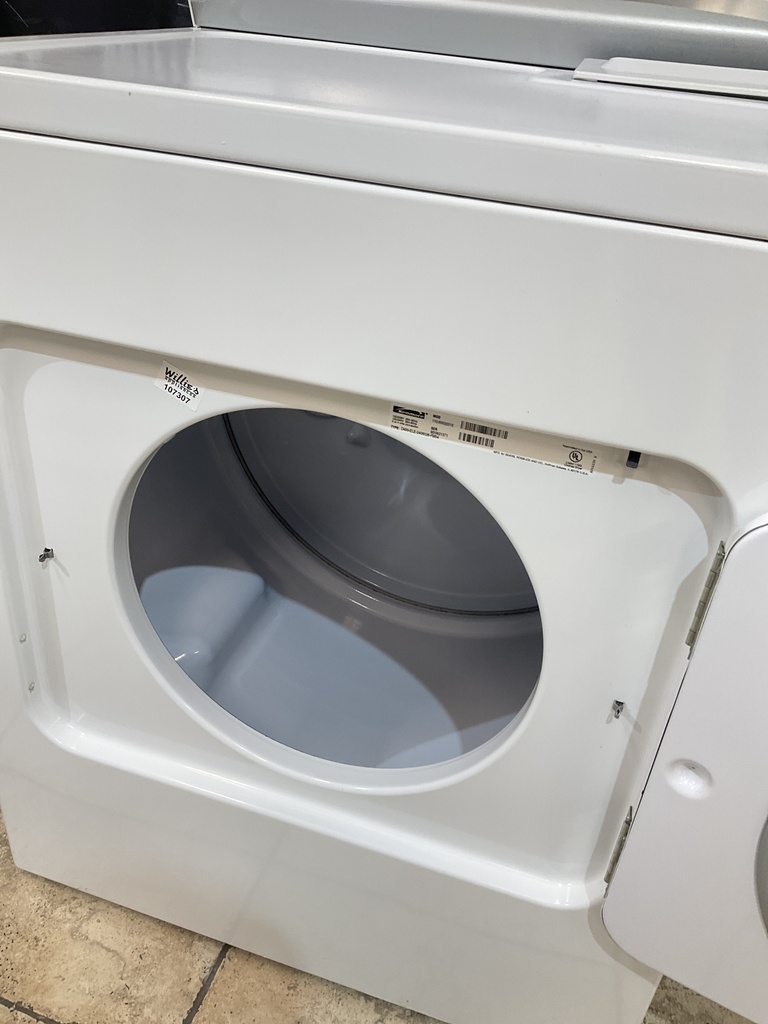 Kenmore Used Electric Dryer 220volts (30 AMP) 27inches {3 prong} (White) 