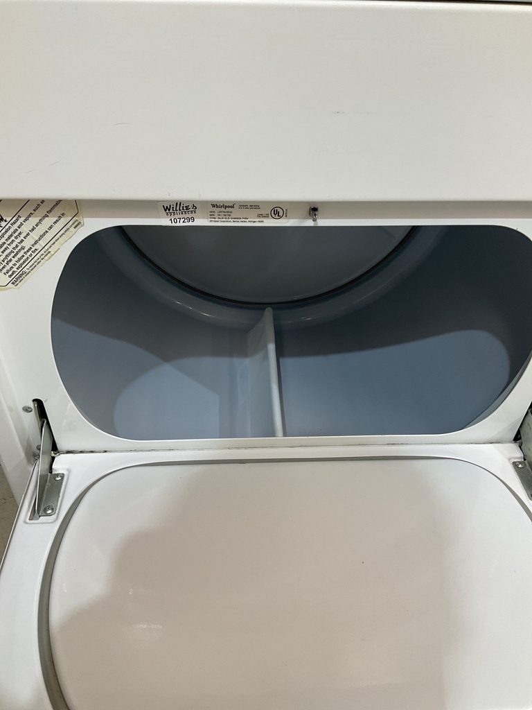 Whirlpool Used Electric Dryer 220volts (30 AMP) 29inches {3 prong} (White) 