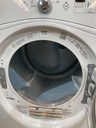 Whirlpool Used Set Natural Gas Set Washer/Dryer Front-load 27inches (White) 