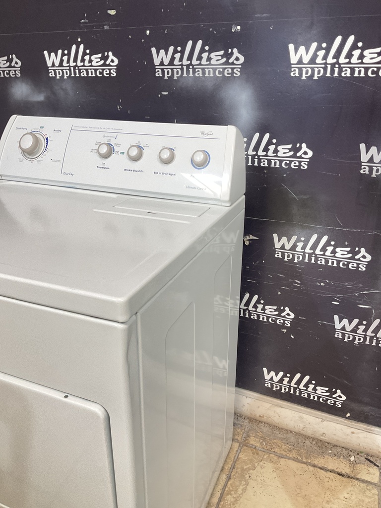 Whirlpool Used Electric Dryer 29inches {4 prong} (White)