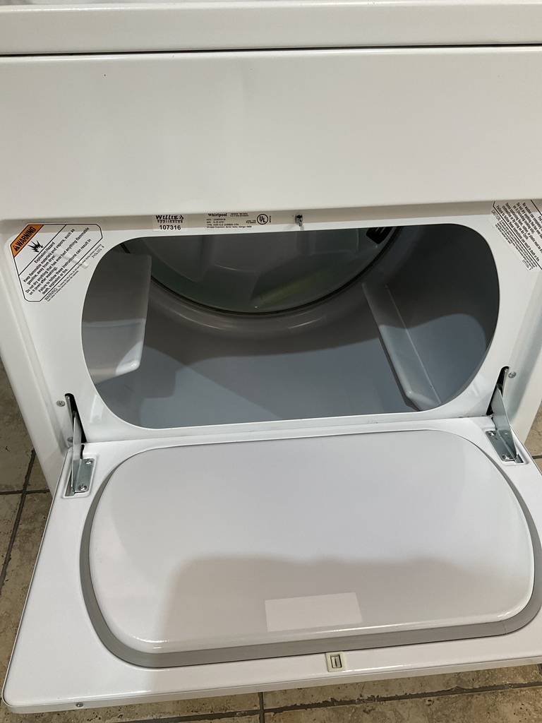 Whirlpool Used Electric Dryer 29inches {4 prong} (White)