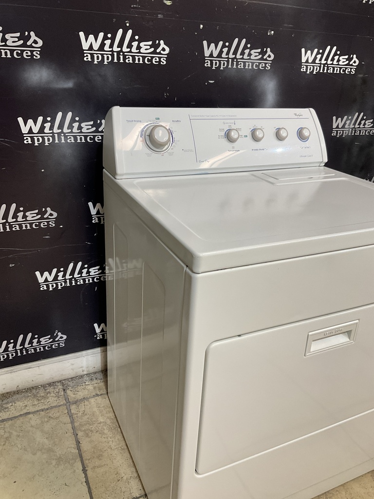 Whirlpool Used Electric Dryer 29inches {4 prong} (White)