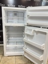 Hotpoint Used Refrigerator Top and Bottom 28x61 1/2” (White) 