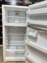 Ge Used Refrigerator Top and Bottom 28x64 1/2” (White) 