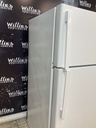 Ge Used Refrigerator Top and Bottom 28x61 1/2” (White) 