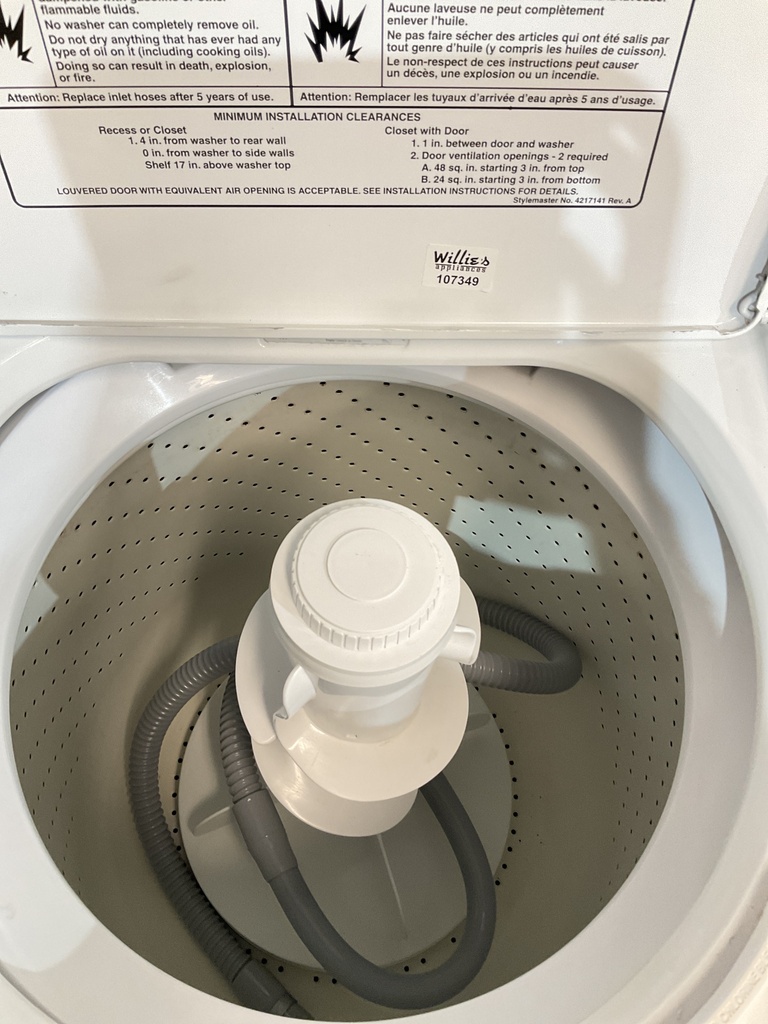 Whirlpool Washer Top-load 27inches (white)