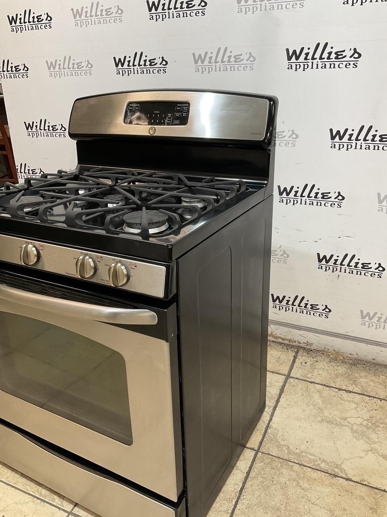 Ge Natural Gas Stove 30inches (Stainless Steel) 