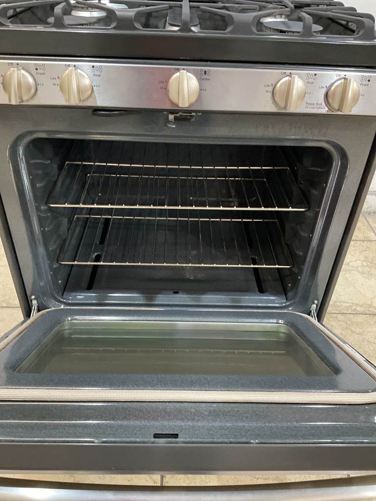 Ge Natural Gas Stove 30inches (Stainless Steel) 