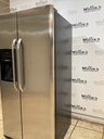 Ge Refrigerator Side by Side 33 1/2”x69 1/2” (Stainless Steel) 