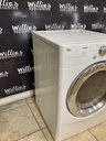 Lg Electric Dryer 220volts (30 AMP) 27inches {no cord} (White) 